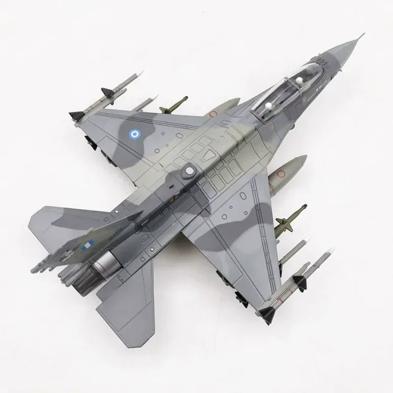 F-16D Fighting Falcon | Escala 1:72 | Em Liga Metálica | Grécia | Caça da Força Aérea