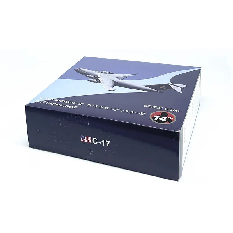 C-17 Globemaster III | Escala 1:200 (~27,4 cm) | En Aleación Metálica | EE. UU. | Aeronave de Transporte Militar para Colección