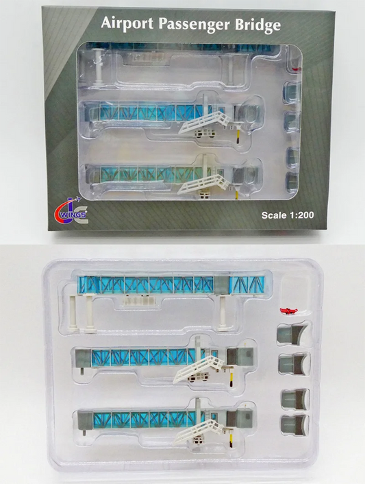 Passenger Boarding Bridge | Escala 1:200 (~6,5 cm) | En plástico | Internacional | Para escenarios aeroportuarios