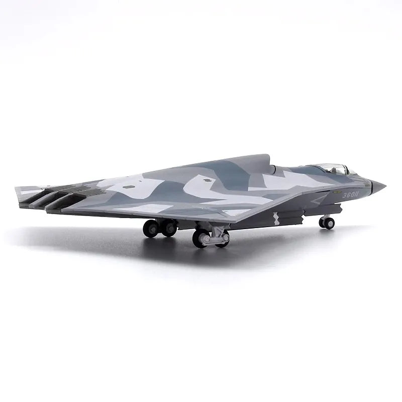 J-36 | Escala 1:144 | En Aleación Metálica | China | Caza de 6ª Generación con Pintura Especial para Colección