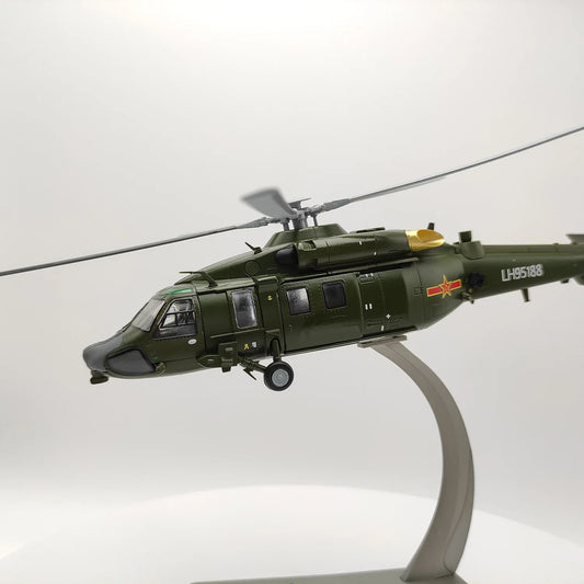 Z-20 | Escala 1:72 | En Aleación Metálica | China | Helicóptero Utilitario Táctico para Colección