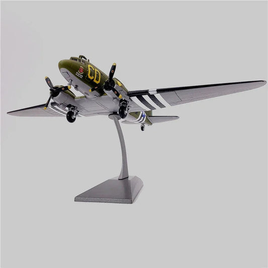 C-47 Skytrain | Escala 1:100 (~19,5 cm) | En Aleación Metálica | EE. UU. | Avión de Transporte Militar