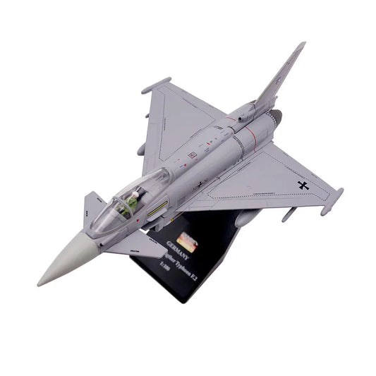 EF2000 Eurofighter Typhoon | Escala 1:100 (~19,5 cm) | Aleación Metálica | Alemania | Modelo de Caza para Colección