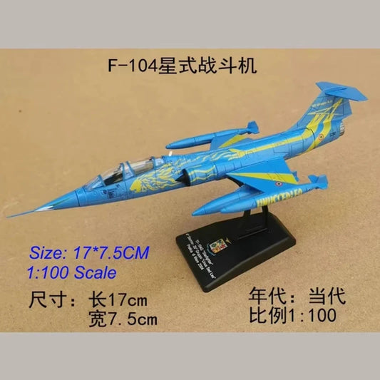 F-104 Starfighter | Escala 1:100 | En Plástico (Kit de Montaje) | EE. UU. | Para Exhibición