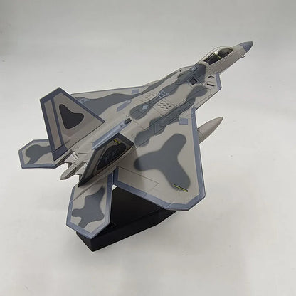 F-22 Raptor | Escala 1:100 (~18,9 cm) | En Aleación Metálica | EE. UU. | Caza de 5ª Generación para Colección