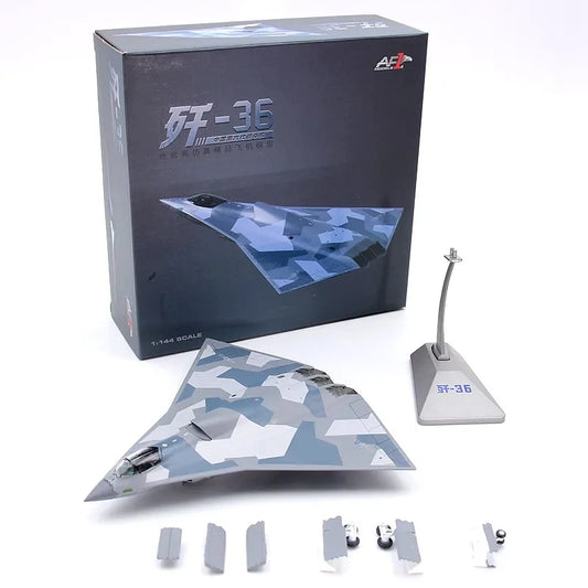 J-36 | Escala 1:144 | En Aleación Metálica | China | Caza de 6ª Generación con Pintura Especial para Colección