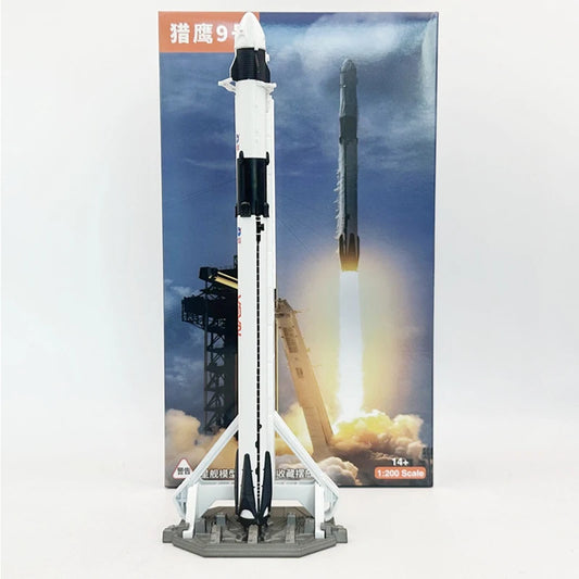 SpaceX Falcon 9 | Escala 1:200 (~11,0 cm) | En Aleación Metálica | EE. UU. | Cohete Orbital de Colección