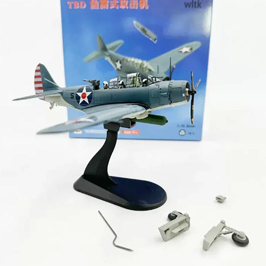 TBD Devastator | Escala 1:72| En Aleación Metálica | EE. UU. | Bombardero/Torpedero para Colección
