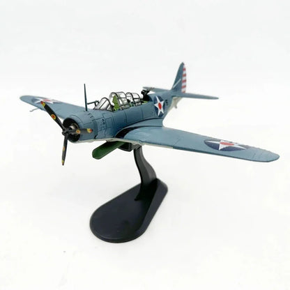 TBD Devastator | Escala 1:72| En Aleación Metálica | EE. UU. | Bombardero/Torpedero para Colección