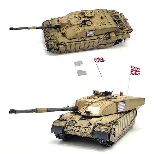 Challenger 2 | Escala 1:72 | Plástico | Reino Unido | Camuflaje Desértico, Para Colección