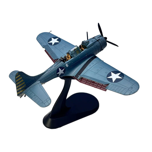 SBD Dauntless | Escala 1:72 (~20,3 cm) | Aleación Metálica | EE. UU. | Bombardero en Picado de la Segunda Guerra Mundial, para Exhibición y Colección