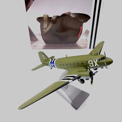 C-47 Skytrain | Escala 1:100 (~19,5 cm) | En Aleación Metálica | EE. UU. | Avión de Transporte Militar