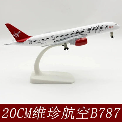 Boeing 787 / Airbus A350 / Airbus A330 | Escala 1:400 (~20,0 cm) | De aleación metálica | EE. UU. / Europa | Aeronave comercial, modelo de colección