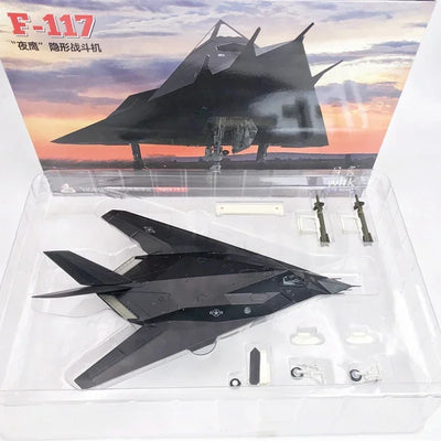 F-117A Nighthawk | Escala 1:72 (~28,0 cm) | En Aleación Metálica | EE. UU. | Bombardero Stealth USAF