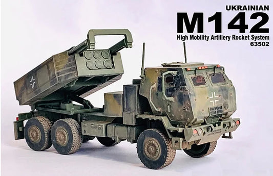 M142 Lanzador de Cohetes de Alta Movilidad | Escala 1:72 (~19,4 cm) | Plástico | EE. UU. | Producto terminado para colección, modelo de Ucrania
