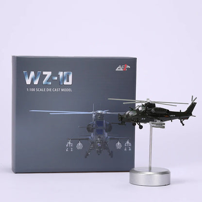 WZ-10 “Zhi Ten” | Escala 1:100 (~19,2 cm) | Aleación Metálica | China | Helicóptero de Ataque, Para Colección