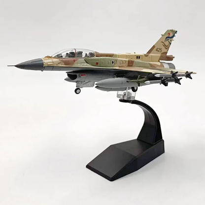 F-16I Sufa | Escala 1:72 (~22,2 cm) | Aleación Metálica | EE. UU. | Para Exhibición y Colección