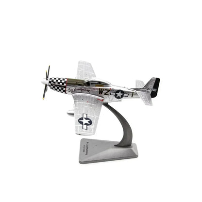 P-51D Mustang | Escala 1:72 (~13,7 cm) | En Aleación Metálica | EE. UU. | Con Soporte para Exhibición