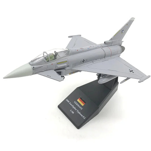 Eurofighter Typhoon (EF-2000) | Escala 1:100 | En Aleación Metálica | Europa | Para Exhibición Estática