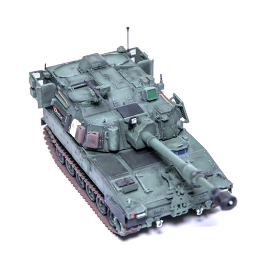 M109A7 Obús Autopropulsado | Escala 1:72 (~17,0 cm) | Plástico | EE. UU. | Camuflaje Verde, Modelo Estático de Colección