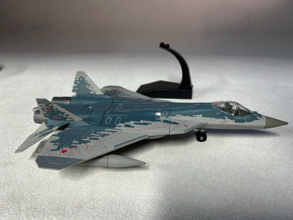 Sukhoi SU-57 | Escala 1:72 (~24,0 cm) | Aleación Metálica | Rusia | Caza Sigiloso, Modelo Militar