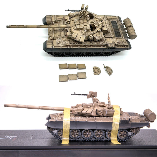 T-90 | Escala 1:72 (~23,5 cm) | Plástico | Rusia | Camuflaje Desértico, Para Colección