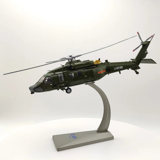 Z-20 | Escala 1:72 | En Aleación Metálica | China | Helicóptero Utilitario Táctico para Colección