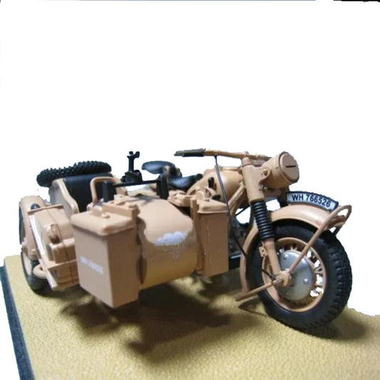 BMW R75 Motocicleta Triciclo | Escala 1:24 | En aleación metálica | Alemania | Prototipo de 750cc para colección