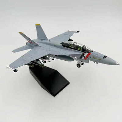 F/A-18F Super Hornet | Escala 1:100 (~18,6 cm) | En Aleación Metálica | EE. UU. | Con Soporte para Exhibición
