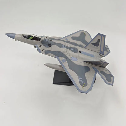 F-22 Raptor | Escala 1:100 (~18,9 cm) | En Aleación Metálica | EE. UU. | Caza de 5ª Generación para Colección