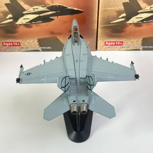 F/A-18 Hornet | Escala 1:100 (~19,0 cm) | Aleación Metálica | EE. UU. | Caza Embarcado para Exhibición y Colección