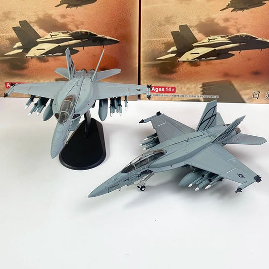 F/A-18 Hornet | Escala 1:100 (~19,0 cm) | Aleación Metálica | EE. UU. | Caza Embarcado para Exhibición y Colección