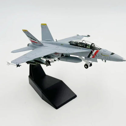 F/A-18F Super Hornet | Escala 1:100 (~18,6 cm) | En Aleación Metálica | EE. UU. | Con Soporte para Exhibición