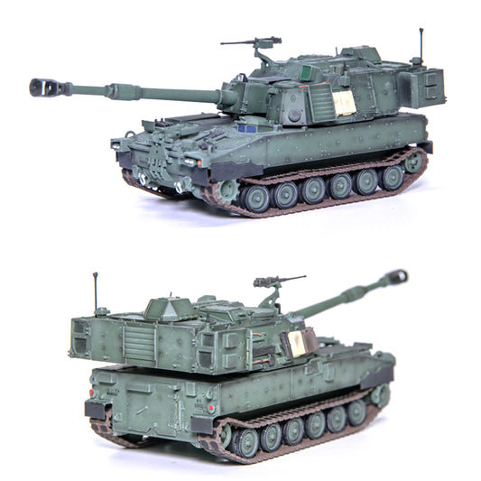 M109A7 Obús Autopropulsado | Escala 1:72 (~17,0 cm) | Plástico | EE. UU. | Camuflaje Verde, Modelo Estático de Colección