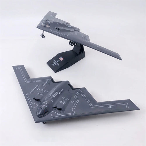 B-2A Spirit | Escala 1:200 (~10,7 cm) | En Aleación Metálica | EE. UU. | Bombardero Stealth para Exhibición