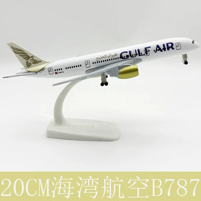 Boeing 787 / Airbus A350 / Airbus A330 | Escala 1:400 (~20,0 cm) | De aleación metálica | EE. UU. / Europa | Aeronave comercial, modelo de colección