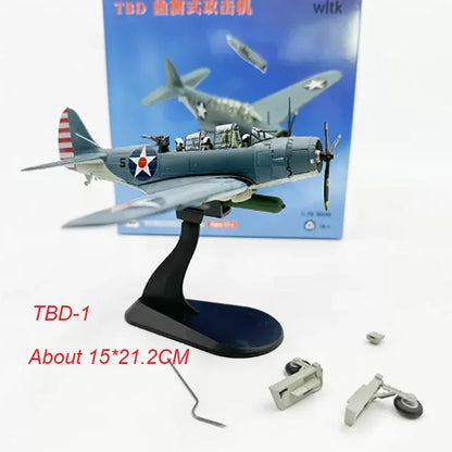TBD Devastator | Escala 1:72| En Aleación Metálica | EE. UU. | Bombardero/Torpedero para Colección