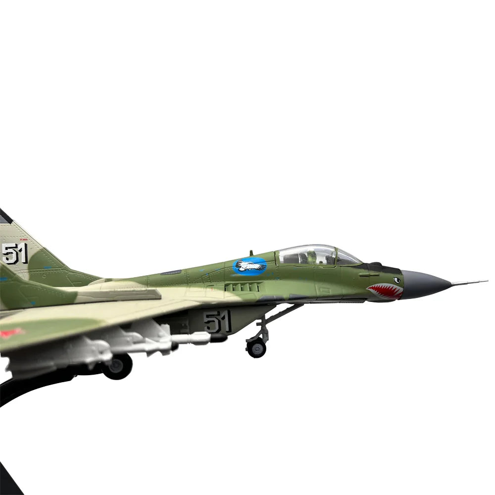 MiG-29 Fulcrum C | Escala 1:100 (~16,7 cm) | Aleación Metálica | Rusia | Caza Militar