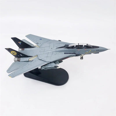 F-14 Tomcat | Escala 1:100 (18,1 cm) alas móviles | Aleación Metálica | EE. UU. | Con Base para Exhibición