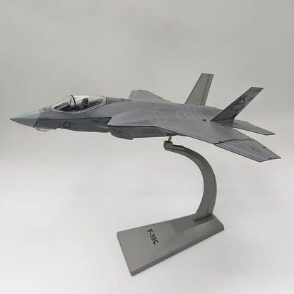 F-35C Lightning II | Escala 1:72 (~21,5 cm) | En Aleación Metálica | EE. UU. | Caza de 5ª Generación para Exhibición