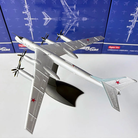 Tupolev TU-95 Bear | Escala 1:200 (~23,5 cm) | Aleación Metálica | URSS | Bombardero Estratégico