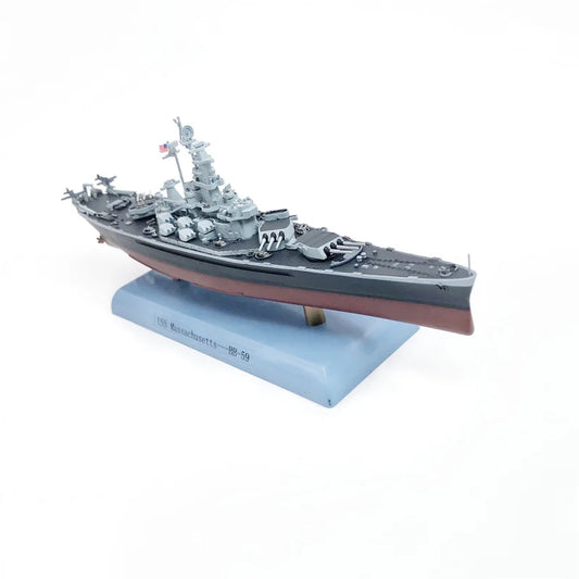 USS Massachusetts BB-59 | Escala 1:1000 (~26,6 cm) | Aleación Metálica | EE. UU. | Para Colección y Exhibición