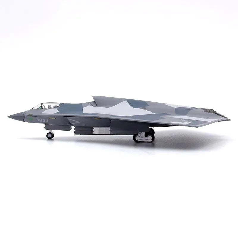 J-36 | Escala 1:144 | En Aleación Metálica | China | Caza de 6ª Generación con Pintura Especial para Colección