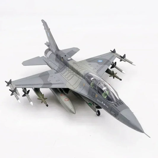 F-16D Fighting Falcon | Escala 1:72 | Em Liga Metálica | Grécia | Caça da Força Aérea
