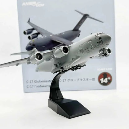 C-17 Globemaster III | Escala 1:200 (~27,4 cm) | En Aleación Metálica | EE. UU. | Aeronave de Transporte Militar para Colección