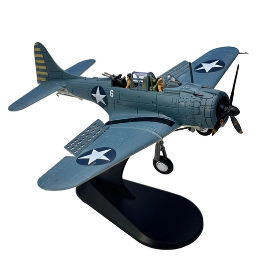 SBD Dauntless | Escala 1:72 (~20,3 cm) | Aleación Metálica | EE. UU. | Bombardero en Picado de la Segunda Guerra Mundial, para Exhibición y Colección